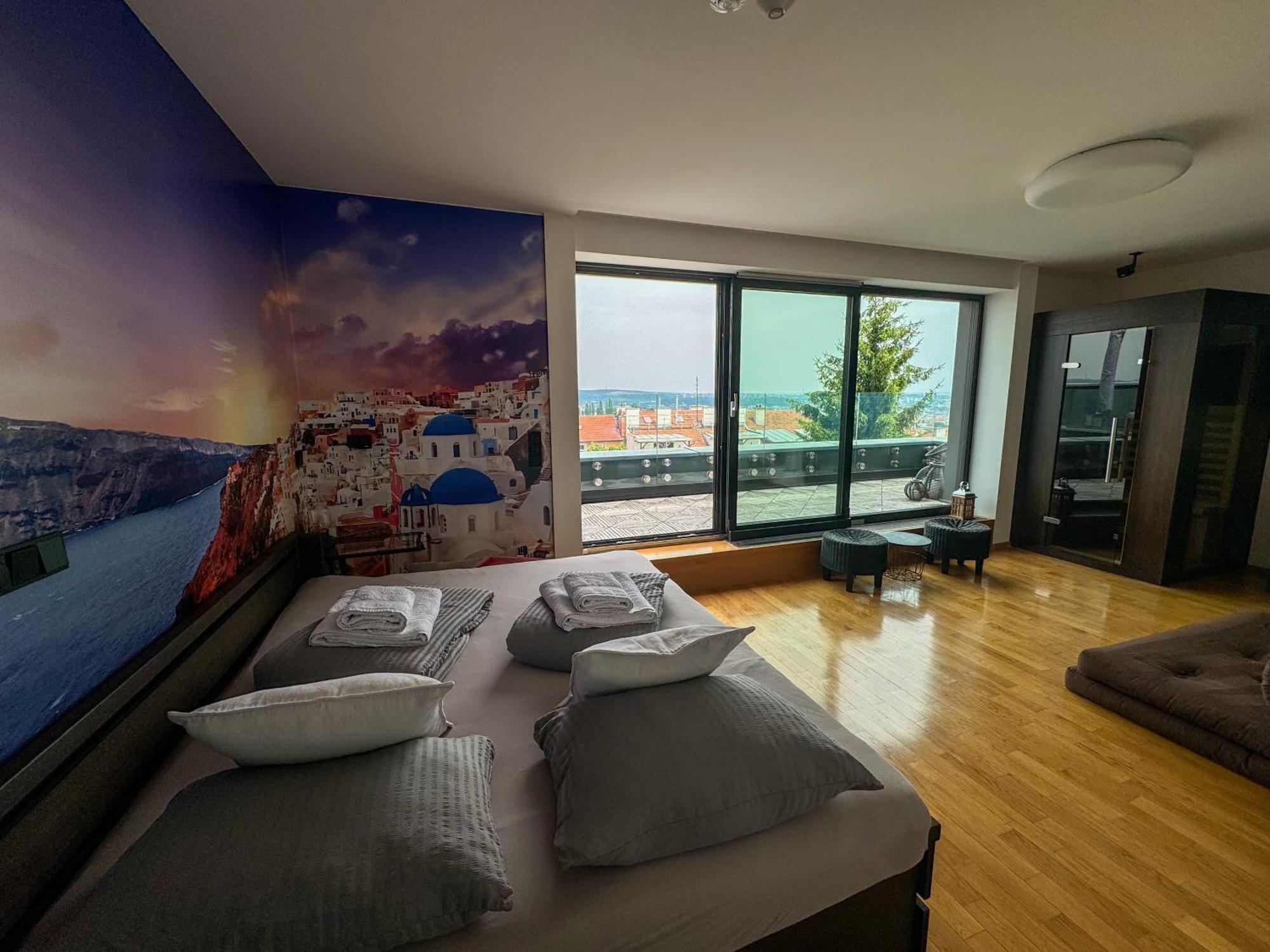 Apartman Se Saunou A Terasou S Vyhledem Na برنو المظهر الخارجي الصورة