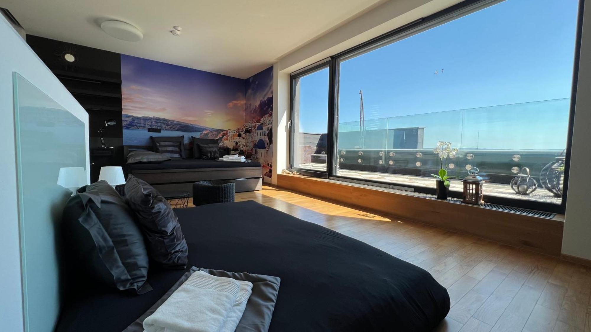 Apartman Se Saunou A Terasou S Vyhledem Na برنو المظهر الخارجي الصورة